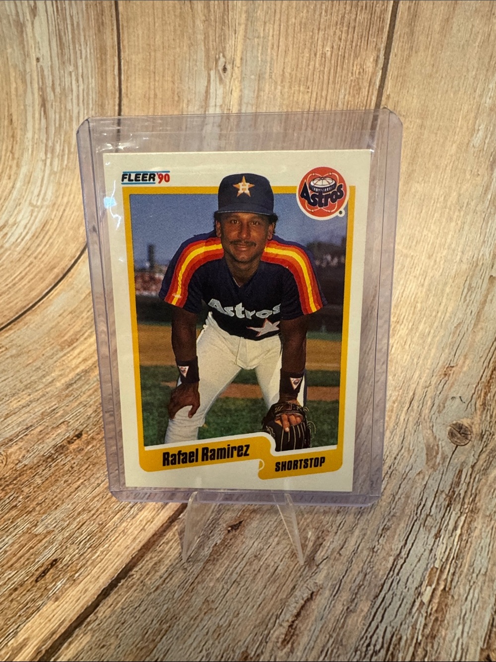 Fleer '90 Rafael Ramirez #234 Baseball Trading Card Item #PHK1783
